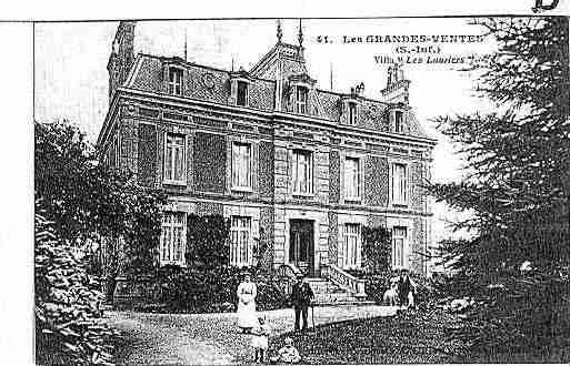 Ville de GRANDESVENTES(LES) Carte postale ancienne