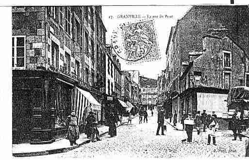 Ville de GRANVILLE Carte postale ancienne