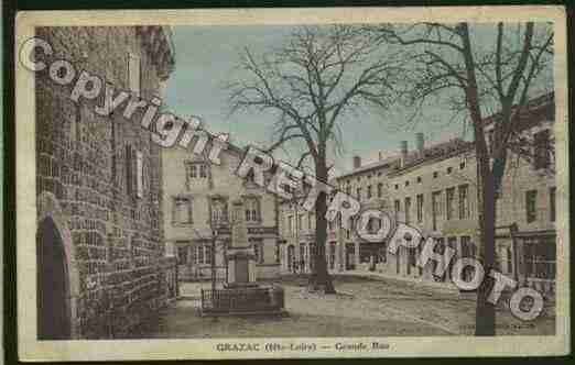 Ville de GRAZAC Carte postale ancienne