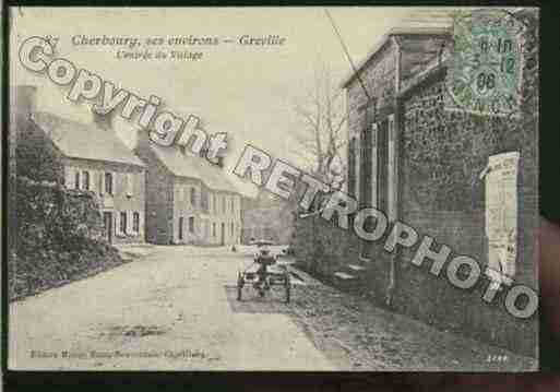 Ville de GREVILLEHAGUE Carte postale ancienne