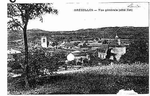 Ville de GREZOLLES Carte postale ancienne