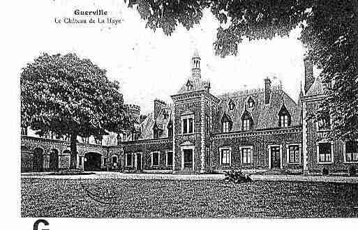 Ville de GUERVILLE Carte postale ancienne