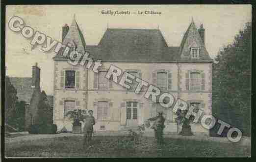 Ville de GUILLY Carte postale ancienne