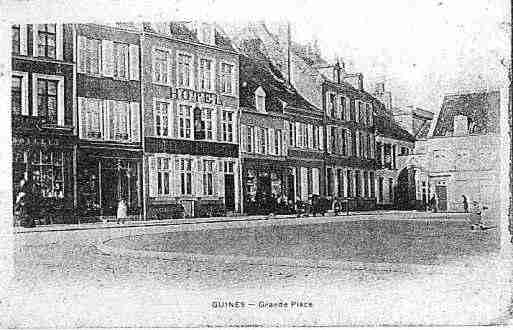 Ville de GUINES Carte postale ancienne