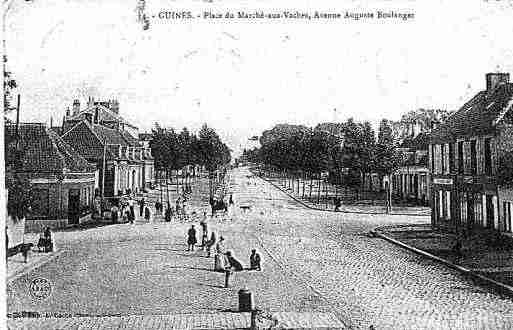 Ville de GUINES Carte postale ancienne