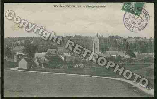 Ville de GYLESNONAINS Carte postale ancienne