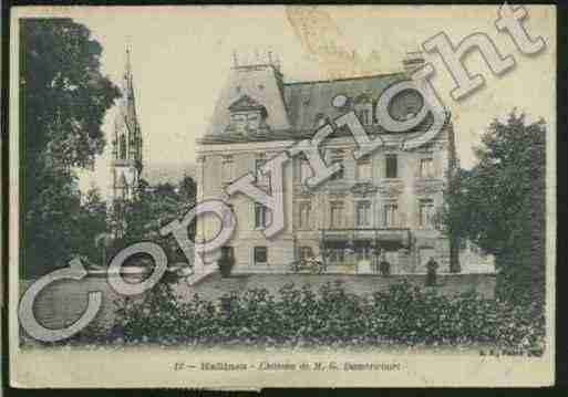 Ville de HALLINES Carte postale ancienne