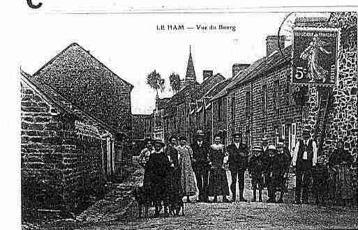 Ville de HAM(LE) Carte postale ancienne