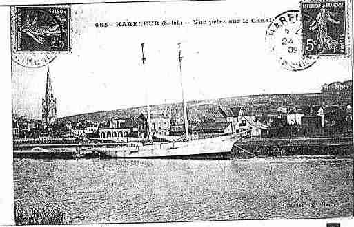 Ville de HARFLEUR Carte postale ancienne