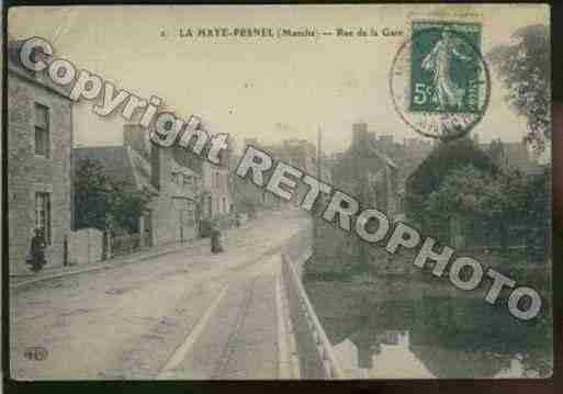 Ville de HAYEPESNEL(LA) Carte postale ancienne