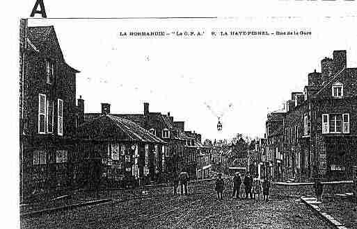 Ville de HAYEPESNEL(LA) Carte postale ancienne