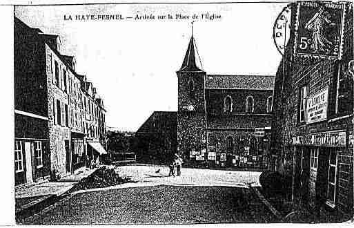 Ville de HAYEPESNEL(LA) Carte postale ancienne