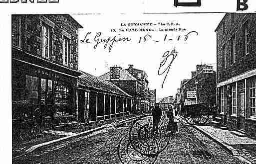 Ville de HAYEPESNEL(LA) Carte postale ancienne