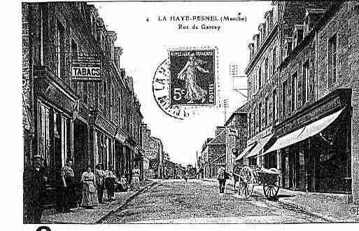 Ville de HAYEPESNEL(LA) Carte postale ancienne