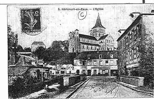 Ville de HERICOURTENCAUX Carte postale ancienne