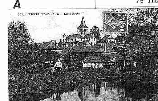 Ville de HERICOURTENCAUX Carte postale ancienne