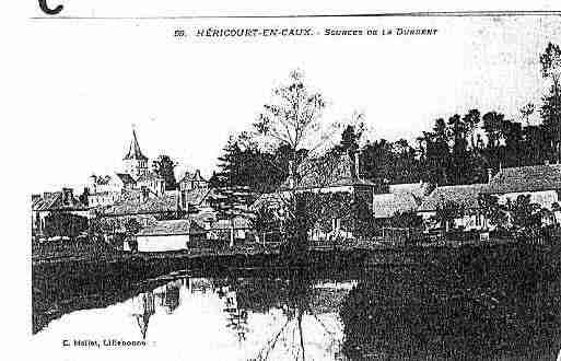 Ville de HERICOURTENCAUX Carte postale ancienne