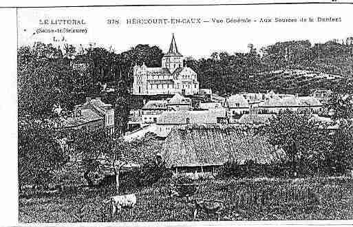 Ville de HERICOURTENCAUX Carte postale ancienne