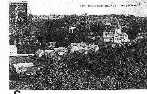 Ville de HERICOURTENCAUX Carte postale ancienne