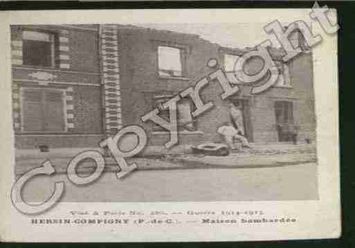 Ville de HERSINCOUPIGNY Carte postale ancienne Ville de HERSINCOUPIGNY Carte postale ancienne