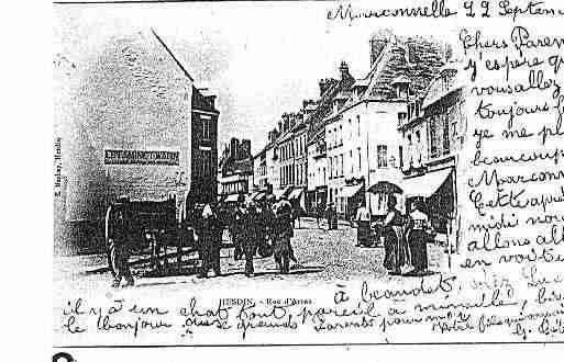 Ville de HESDIN Carte postale ancienne