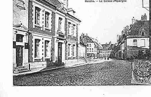 Ville de HESDIN Carte postale ancienne