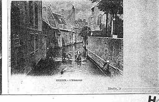 Ville de HESDIN Carte postale ancienne