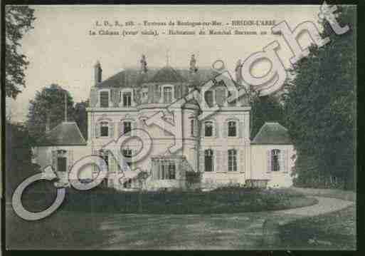 Ville de HESDINL\'ABBE Carte postale ancienne