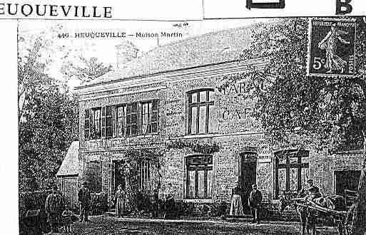 Ville de HEUQUEVILLE Carte postale ancienne