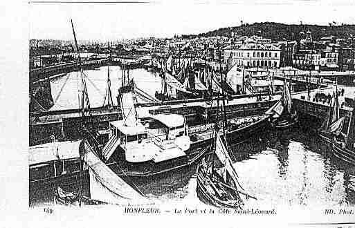 Ville de HONFLEUR Carte postale ancienne