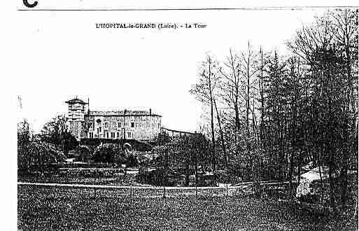Ville de HOPITALLEGRAND(L\\\') Carte postale ancienne Ville de HOPITALLEGRAND(L\\\') Carte postale ancienne