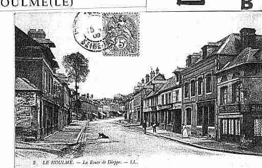 Ville de HOULME(LE) Carte postale ancienne