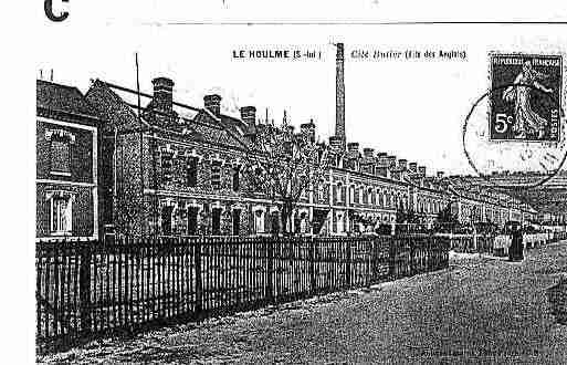 Ville de HOULME(LE) Carte postale ancienne