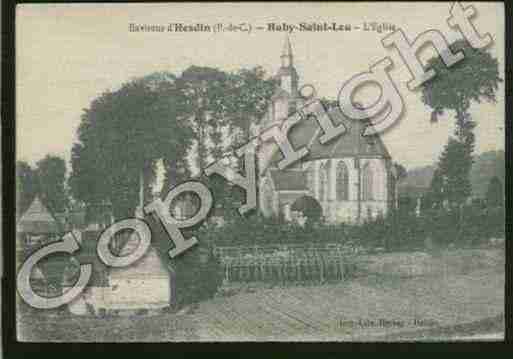 Ville de HUBYSAINTLEU Carte postale ancienne