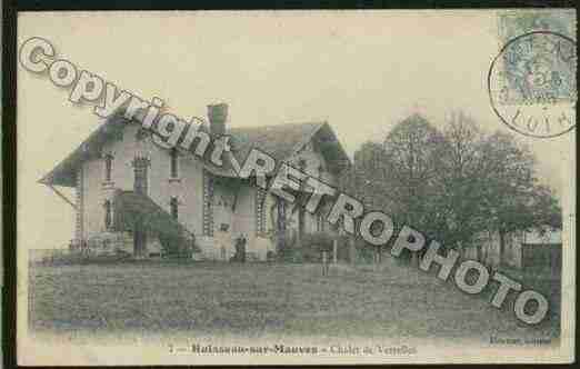 Ville de HUISSEAUSURMAUVES Carte postale ancienne Ville de HUISSEAUSURMAUVES Carte postale ancienne