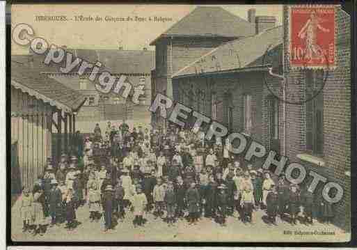 Ville de ISBERGUES Carte postale ancienne