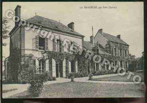 Ville de ISDES Carte postale ancienne