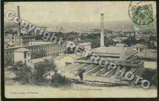 Ville de IZIEUX Carte postale ancienne