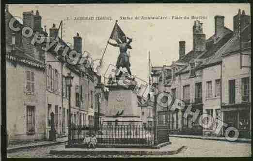 Ville de JARGEAU Carte postale ancienne