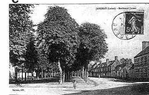 Ville de JARGEAU Carte postale ancienne