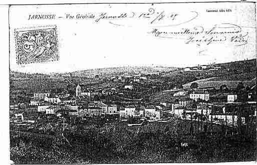 Ville de JARNOSSE Carte postale ancienne Ville de JARNOSSE Carte postale ancienne