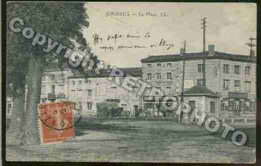 Ville de JONZIEUX Carte postale ancienne