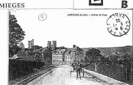 Ville de JUMIEGES Carte postale ancienne