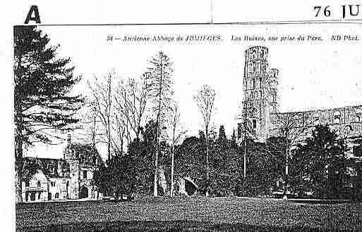 Ville de JUMIEGES Carte postale ancienne