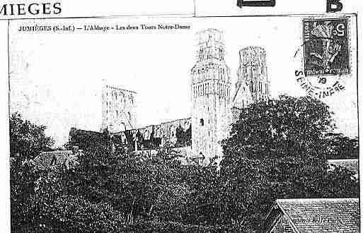 Ville de JUMIEGES Carte postale ancienne