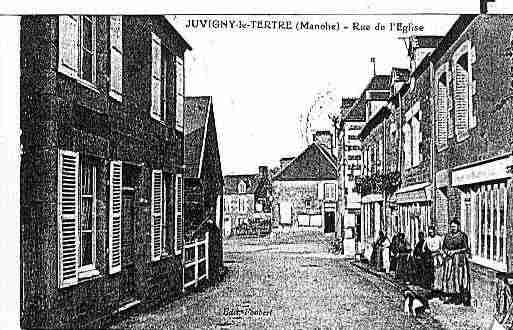 Ville de JUVIGNYLETERTRE Carte postale ancienne