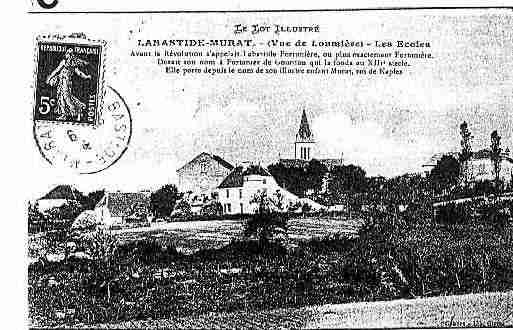 Ville de LABASTIDEMURAT Carte postale ancienne