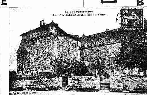 Ville de LACAPELLEMARIVAL Carte postale ancienne Ville de LACAPELLEMARIVAL Carte postale ancienne