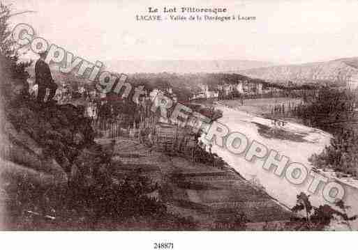 Ville de LACAVE Carte postale ancienne