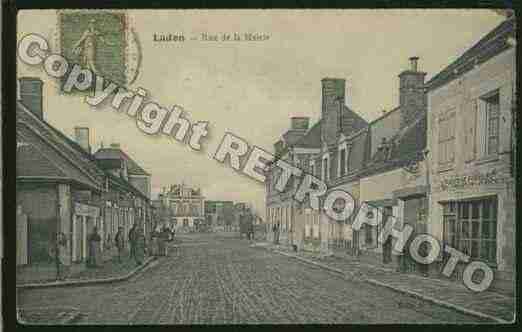 Ville de LADON Carte postale ancienne